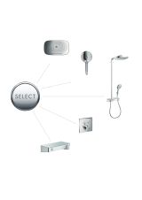 Ручной душ hansgrohe Raindance Select S 120 3jet 26530400, белый/хром