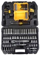 Набор ручного инструмента и оснастки DEWALT DWMT73801-1, 108 шт., в кейсе