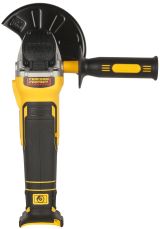 Аккумуляторная угловая шлифмашина DEWALT DCG406P2LRT, 18 В, 125 мм, 9000 об/мин, с 2 АКБ 5 Ач и ЗУ, в кейсе TSTAK (DCG406P2LRT-QW)