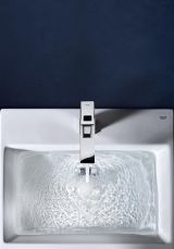 Смеситель для раковины GROHE Eurocube с донным клапаном, M-size, хром (23445000)