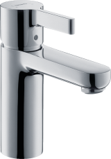 Смеситель для раковины hansgrohe Metris S LowFlow, со сливным гарнитуром 31063000, хром