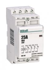 Модульный контактор серии МК-103 4НЗ 16А 230В DEKraft, 18056DEK