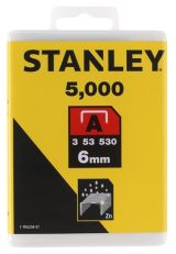 Скоба для степлера Light Duty STANLEY 1-TRA204-5T, тип A (5/53/530) 6 мм/1/4x5000 шт.