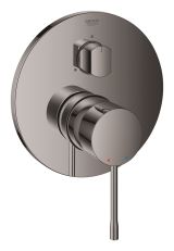 Внешняя часть смесителя для ванны GROHE Essence на 3 потребителя, темный графит глянец (24169A01)