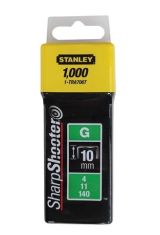 Скоба для степлера Heavy Duty STANLEY 1-TRA706T, тип G (4/11/140) 10 мм/3/8х1000 шт.