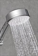 Душевой гарнитур GROHE Tempesta Cosmopolitan 100, 4 режима струи, душевая штанга 600 мм, 9,5 л/мин, хром (27787002)