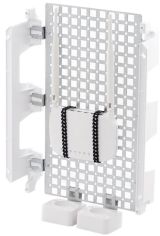 Бокс навесной с белой дверцей 3 ряда/36 модулей/2 розетки Schneider Electric City9 Box EZ9E312P2FIT, белый