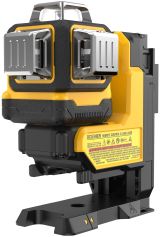 Аккумуляторный лазерный нивелир DEWALT DCLE34035D1, 18 В, зеленый луч, 80 м, с АКБ 2 Ач и ЗУ, в кейсе TSTAK (DCLE34035D1-QW)