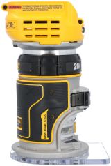 Аккумуляторный кромочный фрезер DEWALT DCW600BP1, 20 В, 25500 об/мин, 55 мм, с АКБ 5 Ач и ЗУ (DCW600BP1-XJ)