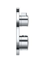 Внешняя часть термостата для душа GROHE Grohtherm на 2 потребителя, круглая, хром (24076000)