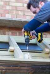 Аккумуляторная ударная дрель-шуруповерт Stanley Fatmax FMC625D2, кейс, 18В, Li-ion