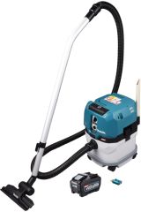 Аккумуляторный строительный пылесос Makita VC004GL, 40 В, 15 л, с АКБ 5 Ач, без ЗУ (DUST-KITM7)