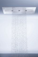 Верхний душ hansgrohe Raindance Rainmaker 680 3jet с потолочным креплением скрытого монтажа, с подсветкой 28418000, хром