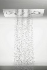 Верхний душ hansgrohe Raindance Rainmaker 680 3jet с потолочным креплением скрытого монтажа, с подсветкой 28418000, хром