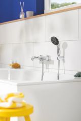 Ручной душ GROHE Vitalio Start 100, 3 режима, хром/черный (26031000/U), уцененный товар