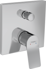 Внешняя часть смесителя для ванны hansgrohe Vivenis скрытого монтажа 75415000, хром