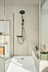 Термостат для душа GROHE Grohtherm 800, без подключений, фантомный чёрный (1022072430)