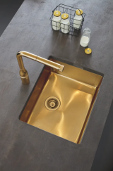 Мойка GROHE K700U Cube с одной чашей, 500 x 400 мм, холодный рассвет матовый (31574GN0)