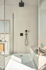 Внешняя часть термостата для душа GROHE Grohtherm на 2 потребителя, матовый черный (1022092430)