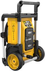 Аккумуляторная мойка высокого давления DEWALT DCMPW1600P1, 2х18 В, 110 бар, 330 л/ч, с АКБ 5 Ач и ЗУ (DCMPW1600P1N-XJ)
