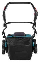 Аккумуляторный скарификатор-аэратор Makita UV001GU201, 40 В, 38 см, 50 л, с 2 АКБ 4 Ач и ЗУ