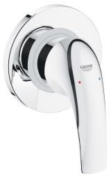 Набор для гигиенического душа, GROHE BauCurve, хром (129185)