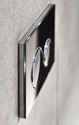 Клавиша смыва Geberit Sigma21, черная, 115.884.SJ.1