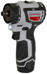 Аккумуляторная дрель-шуруповерт ИНТЕРСКОЛ КомбиМАКС ДА-10/12В 36, 12 В, 1500 об/мин, с 2 АКБ 2 Ач и ЗУ, в сумке (687.2.2.77)