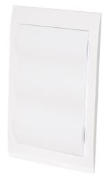 Бокс навесной с белой дверцей 3 ряда/36 модулей/2 розетки Schneider Electric City9 Box EZ9E312P2FIT, белый