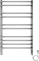 Полотенцесушитель электрический Aquatek Пандора П10 500x900, хром AQ EL RPC1090CH