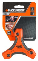 Набор из 9 шестигранных торцевых ключей BLACK+DECKER BDHT0-71628