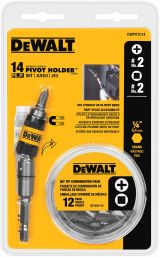 Набор бит DEWALT DWPVTC14, с магнитным держателем, PH2/SQ2, 25 мм, 14 шт. (DWPVTC14-XJ)