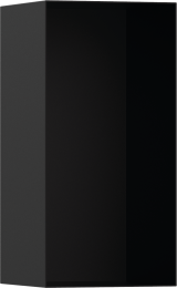 Настенный короб hansgrohe XtraStoris Minimalistic с открытой рамой, 30х15х14 см 56076670, матовый черный