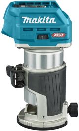 Аккумуляторный набор Makita, 40 В: угловая шлифмашина GA004 + фрезер RT001, с 2 АКБ 4 Ач и ЗУ, в 2 кейсах MakPac