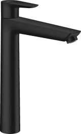 Смеситель для раковины hansgrohe Talis E 240, без сливного гарнитура 71717670, матовый черный