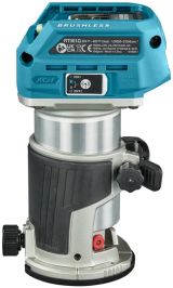 Аккумуляторный набор Makita, 40 В: угловая шлифмашина GA004 + фрезер RT001, с 2 АКБ 4 Ач и ЗУ, в 2 кейсах MakPac