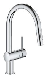 Смеситель для кухни GROHE Minta с вытяжным душем, хром (32321002)
