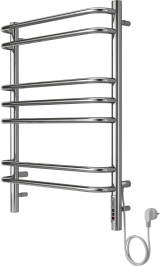 Полотенцесушитель электрический Aquatek Пандора П7 500x700, хром AQ EL RPC0770CH