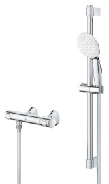 Термостат для душа GROHE Grohtherm 500 с душевым гарнитуром, хром (34796001)