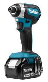 Аккумуляторный ударный шуруповерт Makita LXT, 18 В, 170 Нм, 3400 об/мин, 1/4", DTD153RT