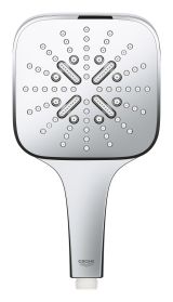 Ручной душ GROHE Rainshower SmartActive 130 Cube, 9,5 л/мин, 3 режима, хром (26582000)