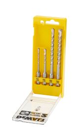 Набор буров DEWALT DT9700, SDS-plus в пластиковой кассете, 4 шт.