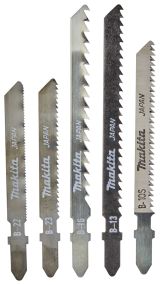 Набор электроинструмента Makita 18 В: дрель-шуруповерт + лобзик + набор пилок, с 2 АКБ 1.5 Ач и ЗУ, в сумке