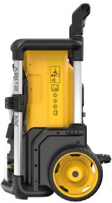 Аккумуляторный набор садовой техники DEWALT, 18 В: мойка высокого давления DCMPW1600 + воздуходувка DCMBL562, с 2 АКБ 5 Ач и ЗУ
