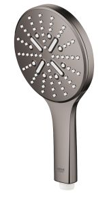 Ручной душ GROHE Rainshower SmartActive 130, 3 режима, темный графит глянцевый (26574A00)