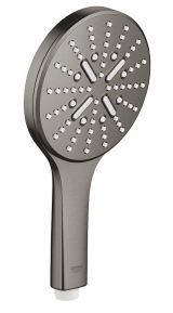 Ручной душ GROHE Rainshower SmartActive 130, 3 режима, темный графит матовый (26574AL0)