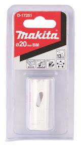 Коронка биметаллическая Makita 20х38 мм, D-17251