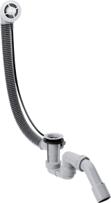 Скрытая часть системы слива-перелива для стандартных ванн hansgrohe Flexaplus 58140180