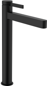 Смеситель для раковины hansgrohe Finoris 260, со сливным клапаном Push-Open 76070670, матовый черный