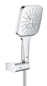 Душевой набор GROHE Rainshower SmartActive 130 Cube, 3 режима, 1500 мм, 9,5 л/мин, хром (26588000)